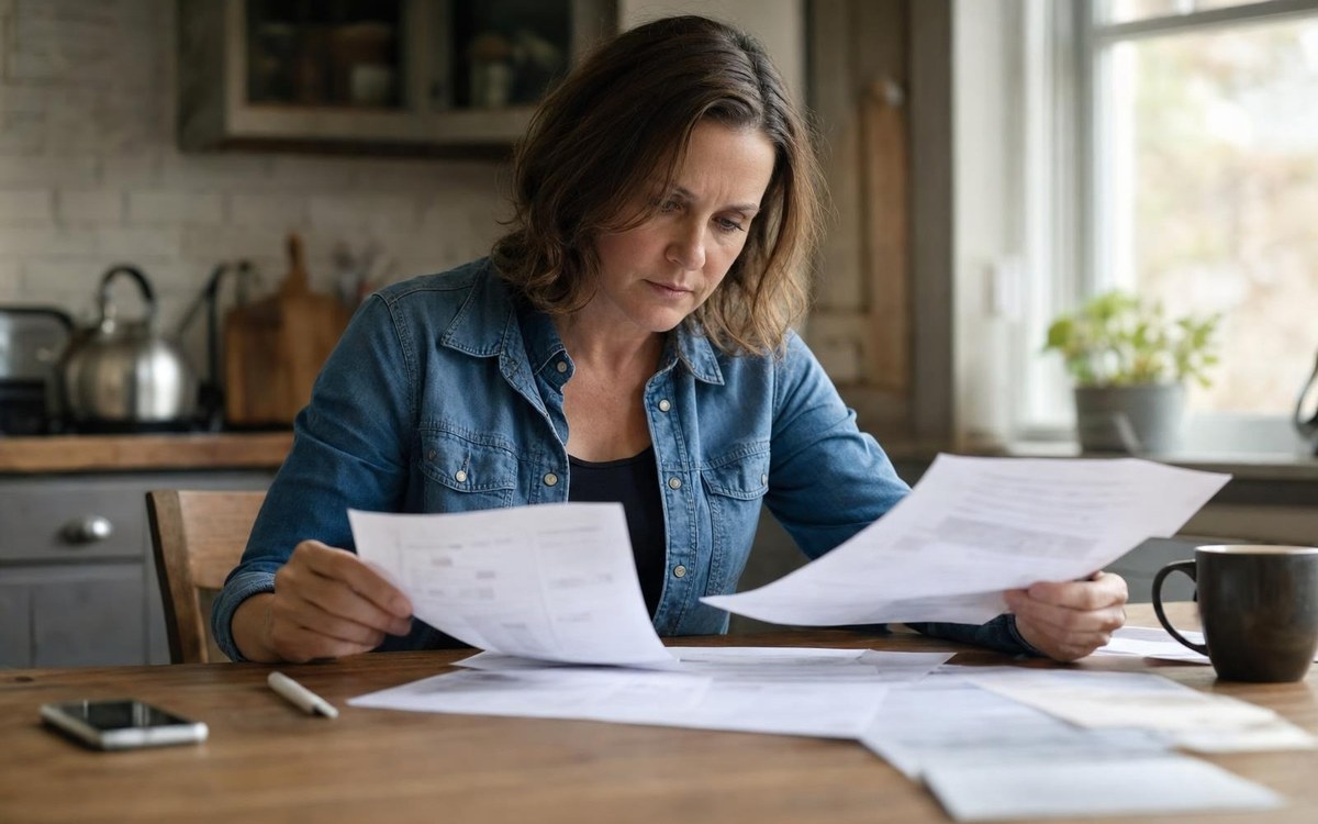 Oklahoma Solar Net Metering: Why Monthly Surplus Uses Avoided Cost Oklahoma homeowner reviewing solar and utility records